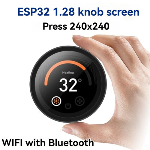 Placa de Desenvolvimento ESP32 C3 LVGL Display Rotativo 1,28 Polegadas LCD Redondo  Knob Display 240x240 com BT WIFI para  A 1