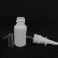 50Pcs 10Ml Spray Bottle Refillable Plastic Mist Nose Nasal Sprayer