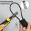 Soft Steel Cable Antitheft Padlock Soft Flexible Cable Bike Lock 2