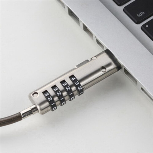 5X Security USB Password Anti-Theft Lock, Used for Anti Theft Function  Laptop, Tablet, Projector, TV