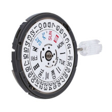 3X NH36/NH36A Movimento Meccanico Automatico 24 Rubini Datario Bianca Corona Un 3.0 Sostituzione del Meccanismo 'Orologio