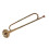 Gold B Flat Brass Bugle with Mouthpiece for School Band Performance 5