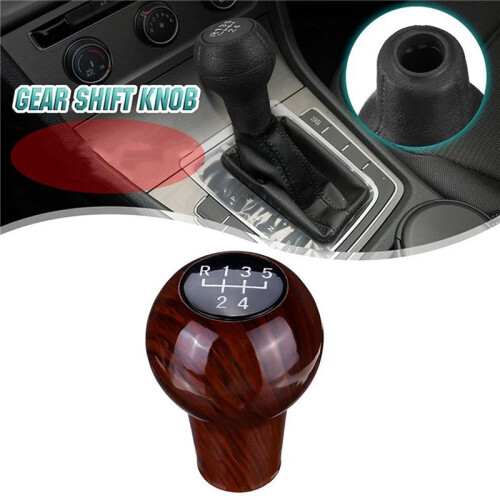 2X Pomello del Cambio per Auto un 5 Marce per Auto per Accessori  MK2 II  II 2