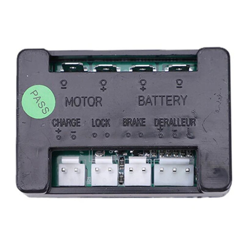 2X DC24V Electric Scooter Controller 120W  Electric Brush Motor Controller E-Scooter Part with Charge Cable
