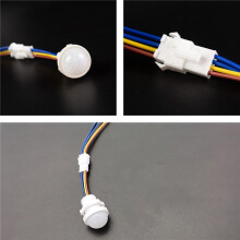 8pcs Motion Sensor Light , PIR Sensor  Detection , AC110-240V Ceiling or Wall Mount  Light