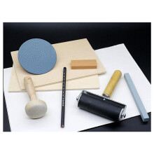 6 Pack Rubber-Roller Brayer Rollers 1.4/2.4/4 Inch Art Roller for Printmaking,Ink,Wallpapers Stamping Gluing Tools