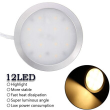 5X 12V Led Light Rv Trailer Boat Interior Ceiling Down Roof Lamp Warm White