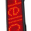 20X  LED Name Badge Rechargeable Light Sign DIY Programmable Scrolling Message Board Display LED,Type 2 2