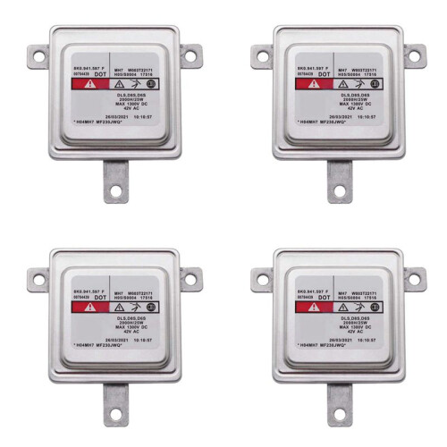 4X Auto D8S Xenon Headlight Ballast Control Unit 8K0941597F per - A1 per Beetle  Amarok