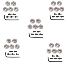 5X Oberlager FräSer FräSkopflager Satz Kugel Lager Zubehör Satz Innen 4,76 mm AußEn 12,7 mm