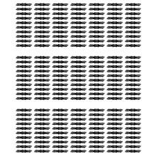 210 Pack Drip Irrigation Universal 1/4 Inch Barbed Coupling Fitting, Barbed Connectors for 1/4 Inch Drip Tubing