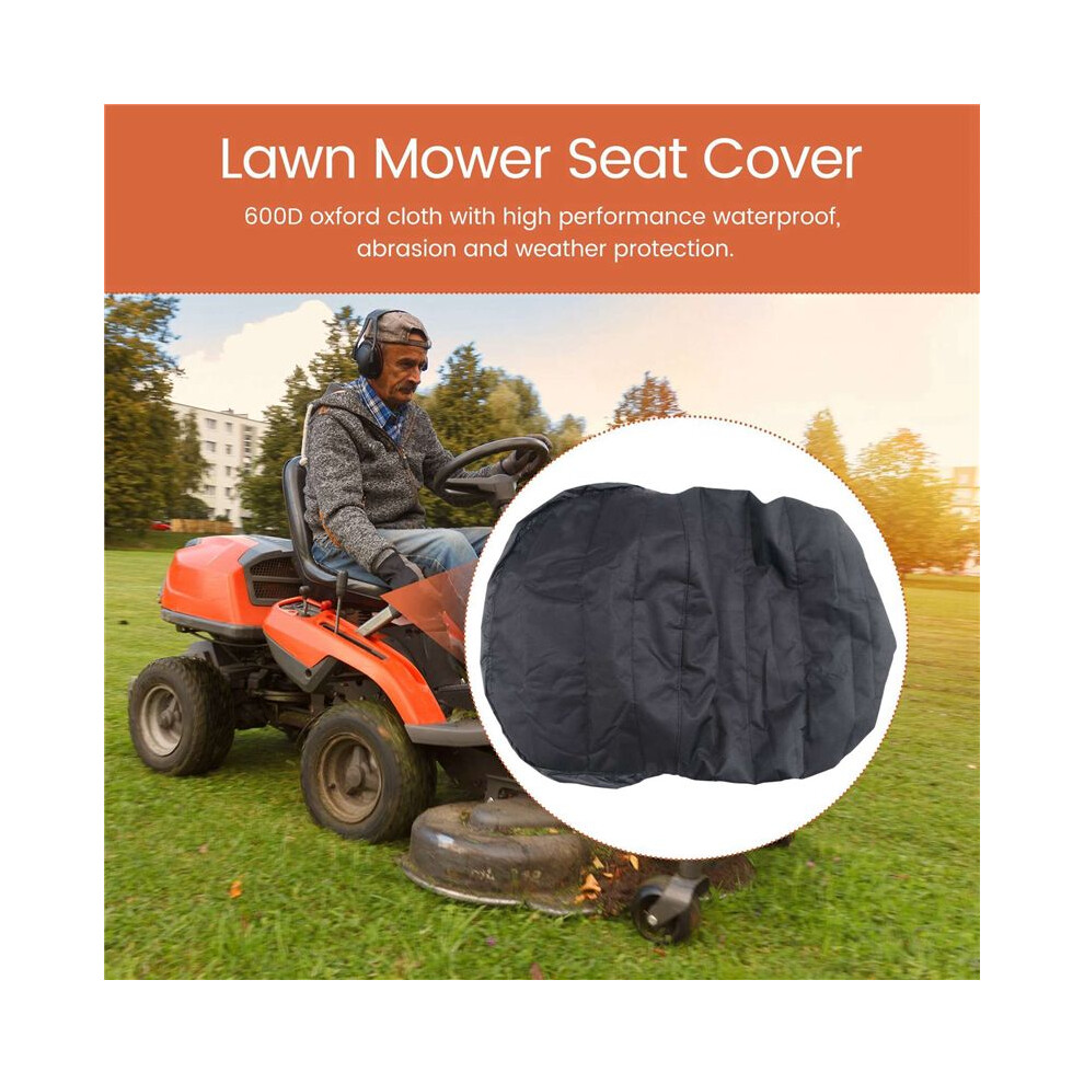 4X Universal Riding Lawn Mower Tractor Cover Padded Comfort Pad Storage Pouch Medium 4712319514708