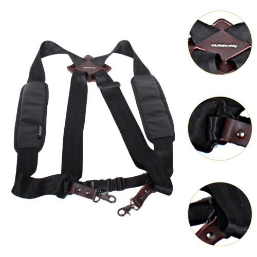 Adjustable Djembe Strap Drum Shoulder Harness for Hands Play, Fits Djembe Conga Bongo Cajon 2