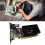 5X Placa de VíDeo GT210 1GB DDR2 64 Bits PCIE 2.0 GPU CompatíVel com  DVI VGA para Desktop 3