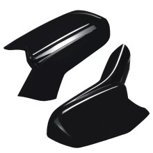Car Rearview Mirror Cover for Chevy Camaro SS  ZL1 LT 2016-2021 Side Rearview Mirror Cap Bright Black