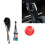 Car Automatic Gear Shift Knob with Engine Start  Button Cover for  1 3 5 Series E81 E87 E90 E91 E93 Z4 E89 LHD 3