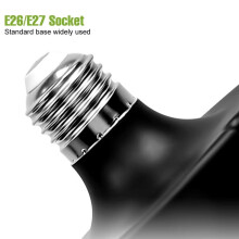 Lampa Garażowa LED, Odkształcalne Lampy Sufitowe LED do Garażu z 5 Regulowanymi Panelami, Lampy Warsztatowe LED E27 3000LM 30W