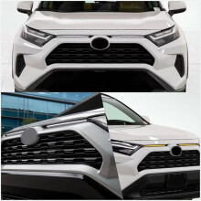 Feux de Calandre de Voiture Feux de Jour à LED pour RAV4 2019-2023 Clignotant Séquentiel Ambré