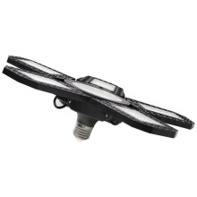 Luce da Garage A LED, Luci da Soffitto A LED Deformabili per Garage con 5 Pannelli Regolabili, Luci da Negozio A LED E27 3000LM 30W