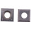 60Pcs Wood Turning Carbide Insert Blades Milling 30 Degree Lathe Chisel Replacement Blade 14X14X2mm 6