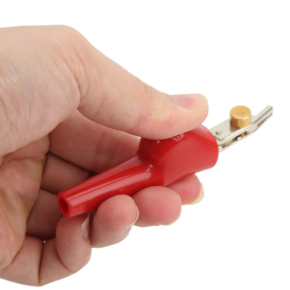 25Mm Crocodile Clip Telecom Test Clamp With Needle, Red, J.60043 9391390397872
