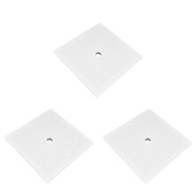 3X Swimming Pool Skimmer Lids Reliability Effective Filtration Easy to Install Quadrate Skimmer Cover for Pool SPA Drain