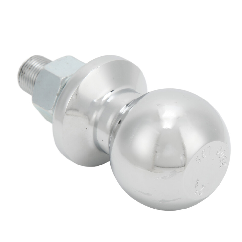 Hitch Ball 3/4X1â3/4In Heavy Duty Steel Chrome Towing Ball 3500Lbs Caravan 7891390398135