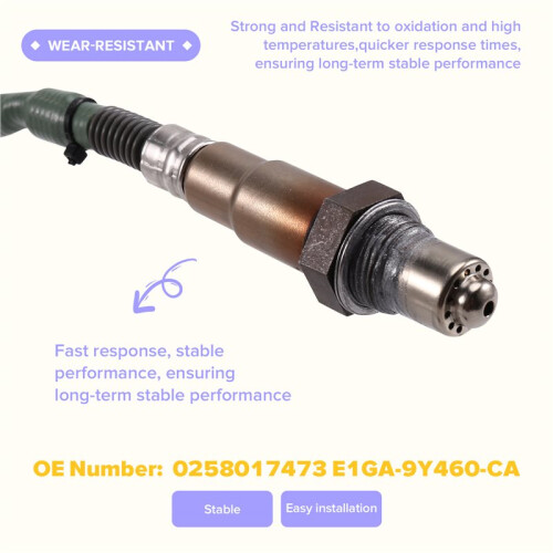 Lambda Probe O2 Oxygen Sensor 0258017473 for  Grand C-Max  Mk2 Focus MK3 1.5 EcoBoost 2014-2019 2