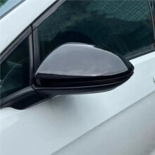 2Pcs Black Rearview Mirror Replacement Cover Mirror Housing Automotive Parts for 7