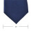 3X Polyester Narrow Neck Tie Skinny Solid Dark  Thin Necktie for Men (2 Inch Max Width) 5