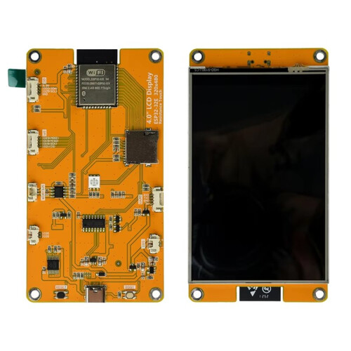 4 Inch ESP32 WiFi  Development Board 320x480 Onboard ESP32-WROOM-32E Module ST7796S Driver with Touch