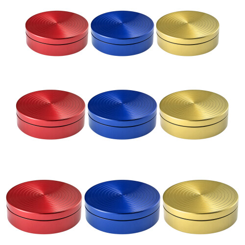 Stable Rubber Surfaces Rotation Disc for Safe-Gold 12cm 1