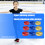 Metal Ballets Turning Disc Board Improving Pirouettes-Blue 12cm 3