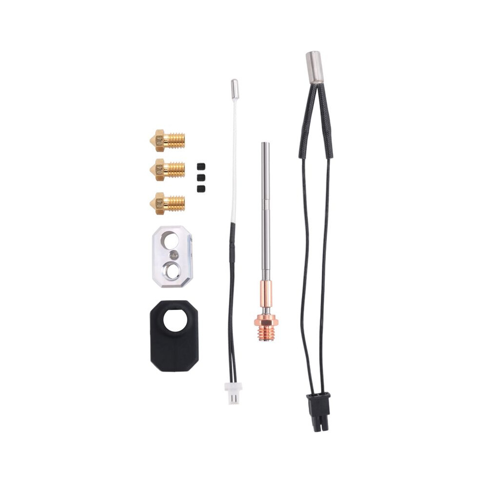 2X Hotend For Prusa I3 Mk4/Xl Print Heater Block 0.4Mm Nozzle 24V 40W Heating Thermistor Silicone Cover 4711324471549