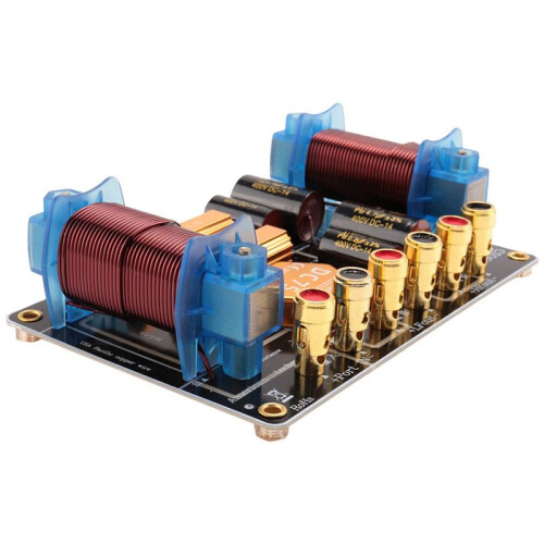 2X 1100W Audio Frequency Divider Two Way Speaker Crossover 12 15 Inch Stage Performance High Power Frequency Divider 1