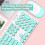 TF770 2.4G Wireless Keyboard Mouse Combo 104 Keys Blue 4