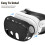 For Meta Quest 3 Nine-Piece VR Storage Bag Set Headset, Controller, and Main Unit Silicone Protective Covers Black 3