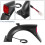 Scooter Rear  Assembly for  E2 E2  Kickscooter Hook Taillight Integrated Rear Mudguard 5