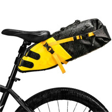 Bike Saddlebag Stabilizer Waterproof 13L Large Capacity More Stable for MTB Road Bike Can Fit Water Bottle Cage B