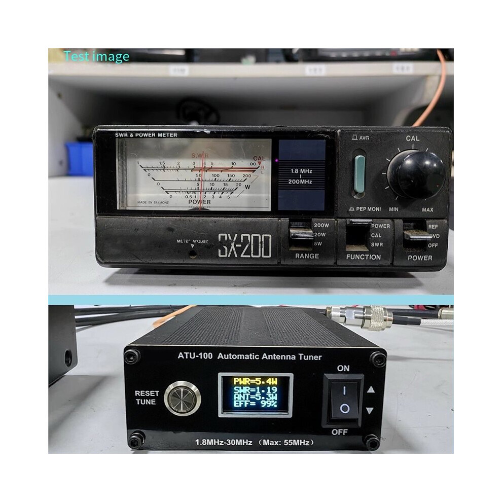 Atu-100 Automatic Antenna Tuner 0.96-Inch Oled, Shortwave Radio, Ham, Car-Mounted Enhanced Version Only Host 6032318048263