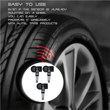 3pcs Programmable TPMS Tire Pressure Sensor 315MHZ+433MHz 2 in 1 Universal Autel Tool TS408 TS508 ITS600 Tyre MX Sensor