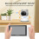 Baby Monitors 2K Camera 5"1080P Display Temperature Detection APP View Control 2-Way Audio for Tuya EU Plug 6