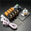 Hifi Lossless Audio 4 Pairs RCA Input Source Selector Signal Selector Switching Switcher Splitter for Preamp Amplifier 6