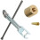 Fuel Injector Puller Remove Tool Injector Seal Install Replace Tool Compatible with  M133, M152, M157, M270, M274 6