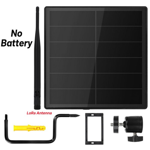 Solar Kit for Dev-Board, Waterproof Enclosure for Outdoor Meshtastic/MeshCore Single LoRa for Heltec V3 V4 T114 868MHz 1