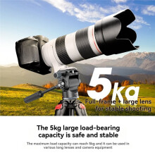 Manbily Video Camera  Hydraulic Portable Tripod   Overhead Shooting Horizontal Vertical Tripod