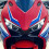 Motorcycle Front Headlight Nose Cover Fairing Trim for  CBR650R 2024 2025 Accessories 5