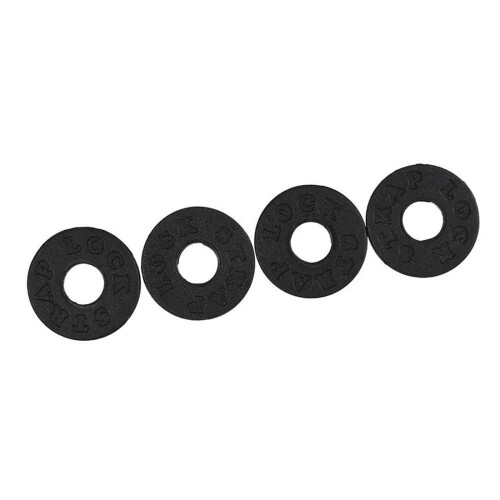 Guitar Strap Locks 4pcs Rubber Blocks Secure Strap Connection for Electric Guitar and Bass