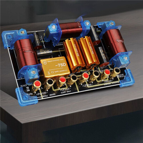 2X 2000W Audio Frequency Divider Two Way Speaker Crossover 12 15 Inch Stage Performance High Power Frequency Divider 2