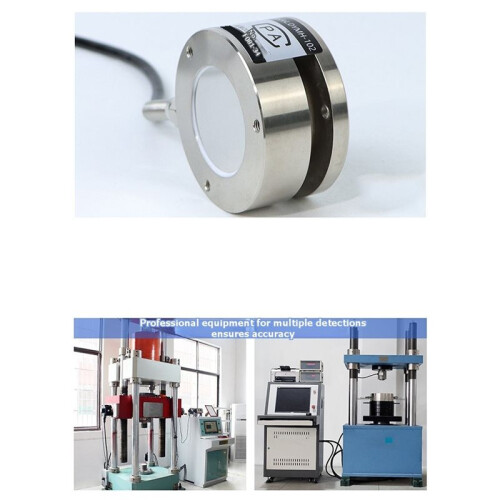 Flat Load Cell 0-100/200/500KG Force Measurement Pressure Diaphragm Scale Load Capacity Impact Force Testing 0-100KG 2